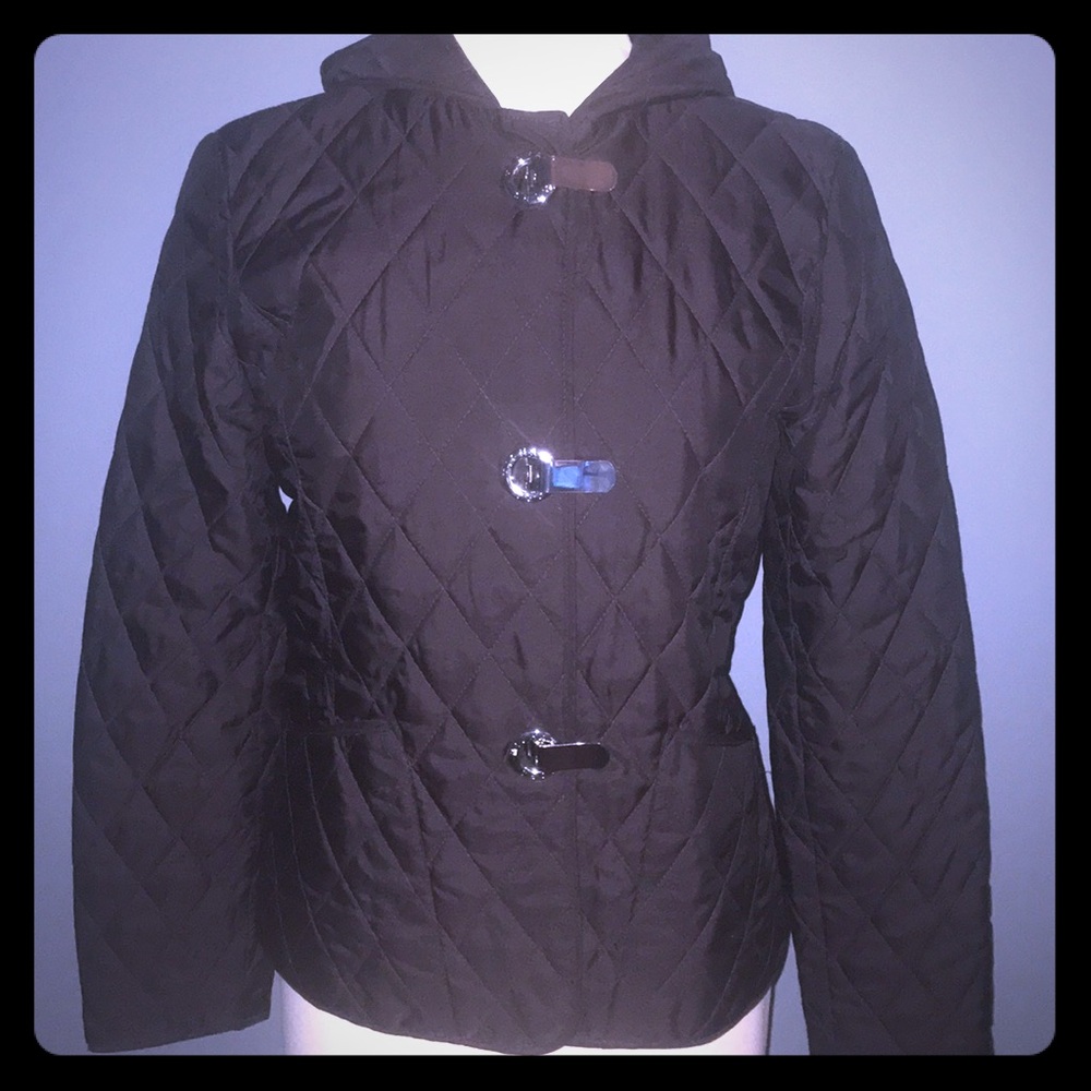 MICHAEL Michael Kors small brown hooded jacket